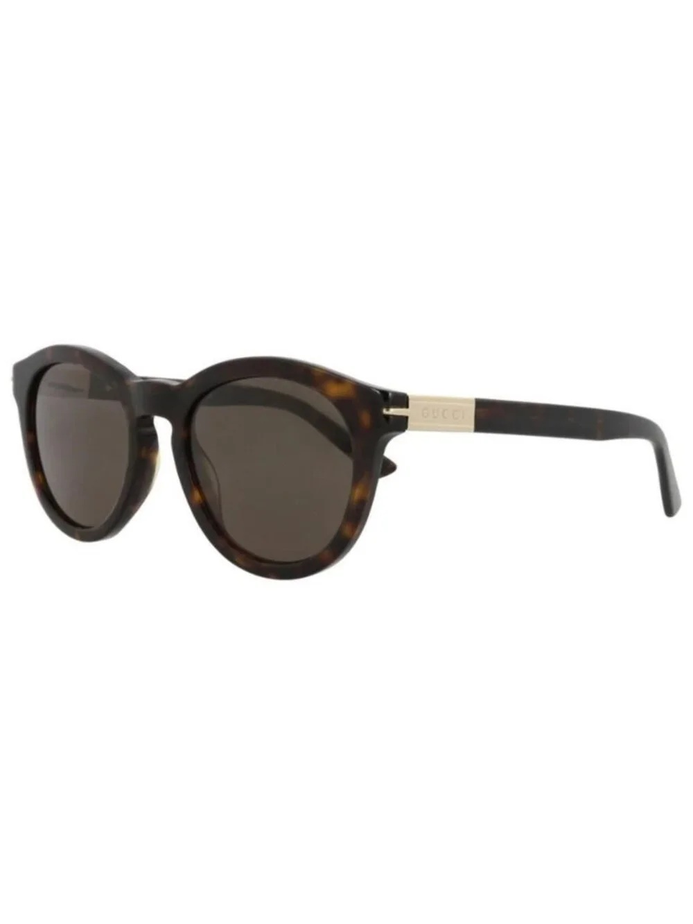 New Gucci Mens Round/Oval Havana Havana Brown Fashion Designer Sunglasses